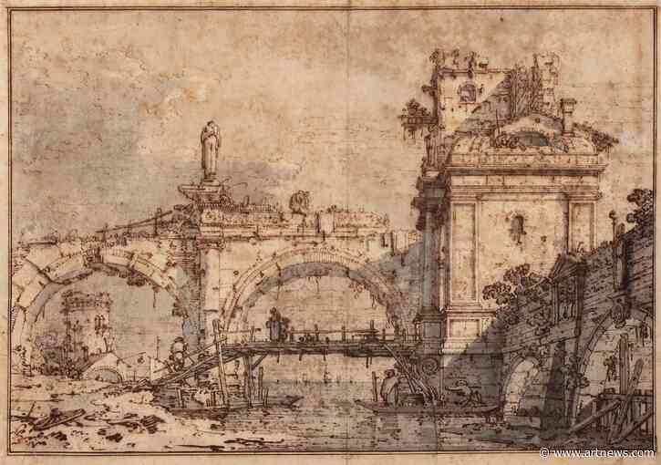 Previously Unknown Canaletto Drawing Heads to Auction After Centuries in Private Hands