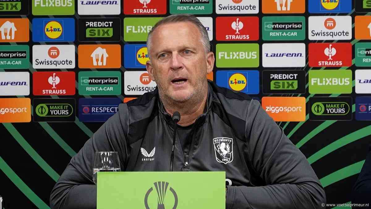 Van den Brom reageert op opmerkelijke situatie bij FC Thun: 'Ik zou dat niet doen'