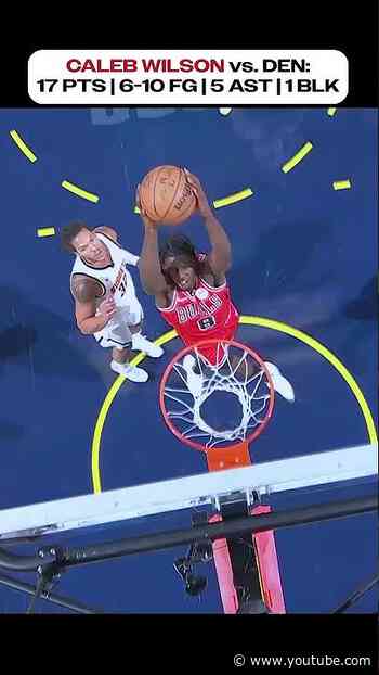 This was only Caleb's 3rd preseason game...