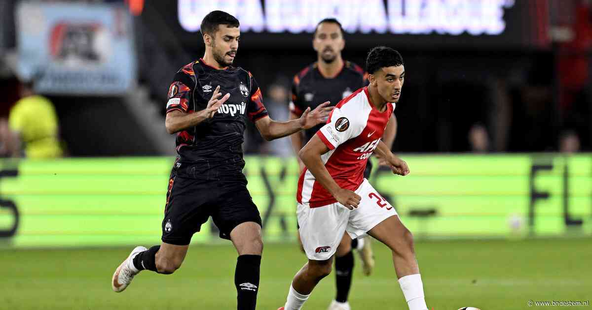 LIVE Europa League | AZ gaat in tweede helft proberen oud-Feyenoord keeper Marciano en Hapoel Beer Sheeva-defensie wel te passeren