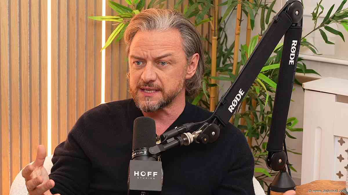 James McAvoy still earns 'bonkers' residuals from hit thriller... but admits he sees little money from Angelina Jolie blockbuster Wanted