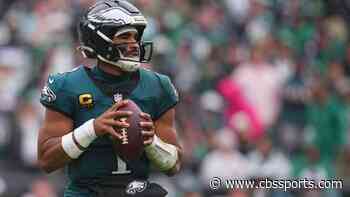 Jalen Hurts ruled out of Eagles' Week 6 matchup vs. Panthers due to superficial blood clot