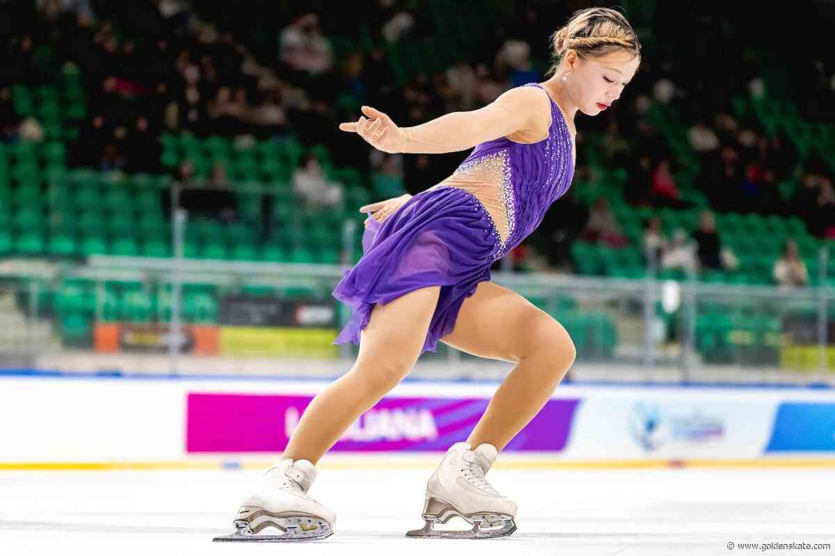 Hana Bath builds on World Junior silver with Junior Grand Prix Final berth