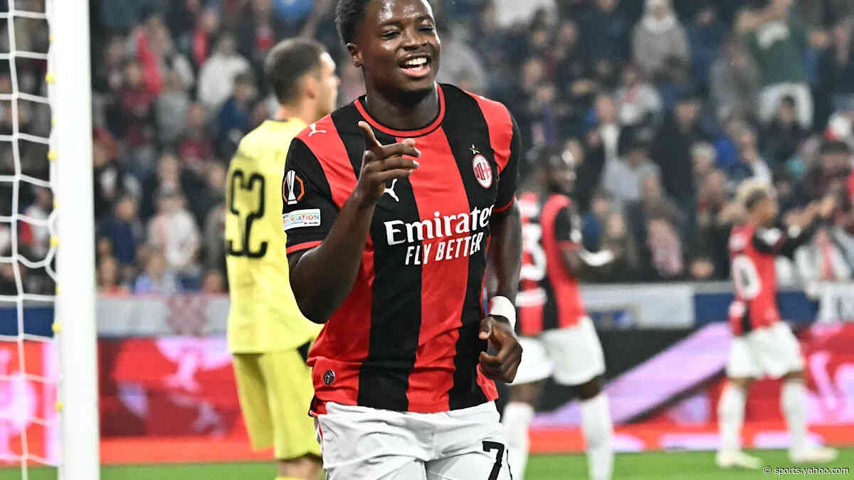 Europa League: Milan's 19-year-old star bags a legendary hat-trick 🔥