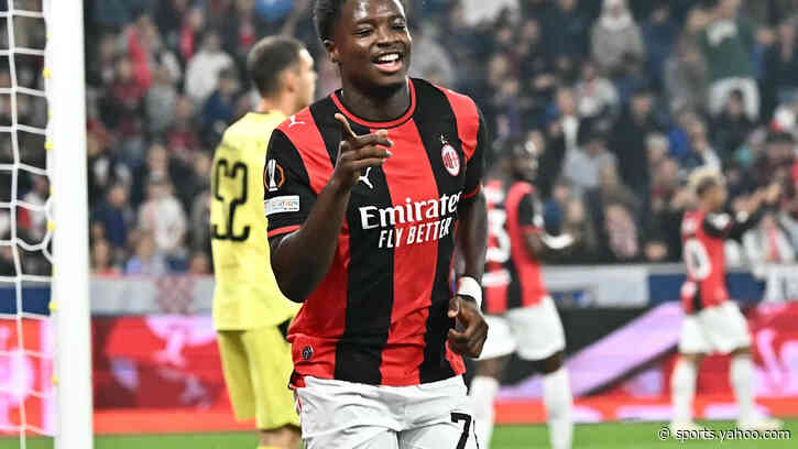 Europa League: Milan's 19-year-old star bags a legendary hat-trick 🔥