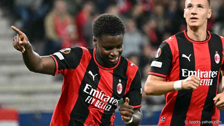 Milan breakout star makes history in the Europa League 🥇