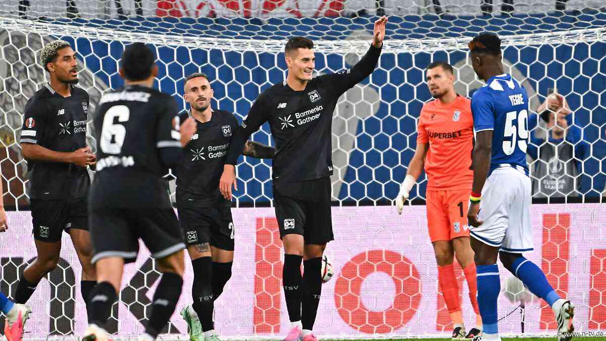Zwei Elfer-Geschenke: Werkself zerlegt Lech Posen schon in der ersten Hälfte