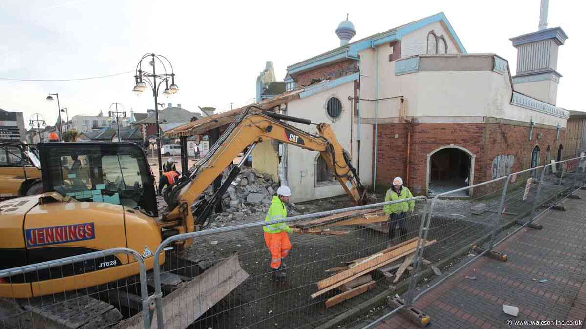 The long decline of a Welsh seaside town blighted by a familiar problem