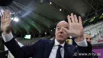Europa flüchtet hart gefrustet: Mit einem harmlosen Foto düpiert Gianni Infantino seine Gegner