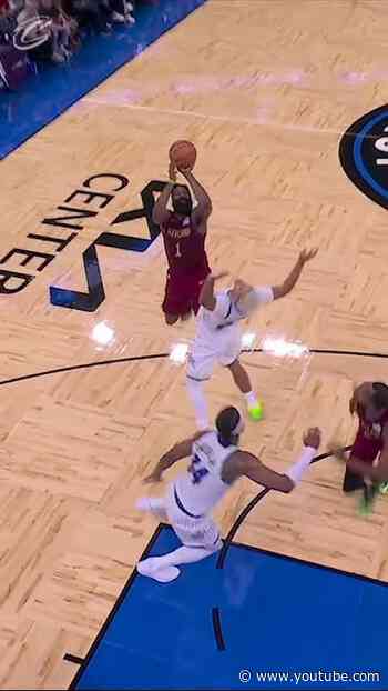 Uno knocks down the and-one jumper! #LetEmKnow #Cavs #JamesHarden #NBA #Shorts