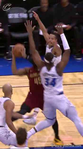💪 First possession: AND-ONE. #LetEmKnow #Cavs #DonovanMitchell #NBA Shorts