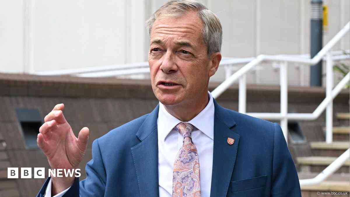 Farage defends Reform's vetting after councillors filmed making racist comments