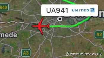United Airlines flight in mid-air emergency moments after Heathrow take-off
