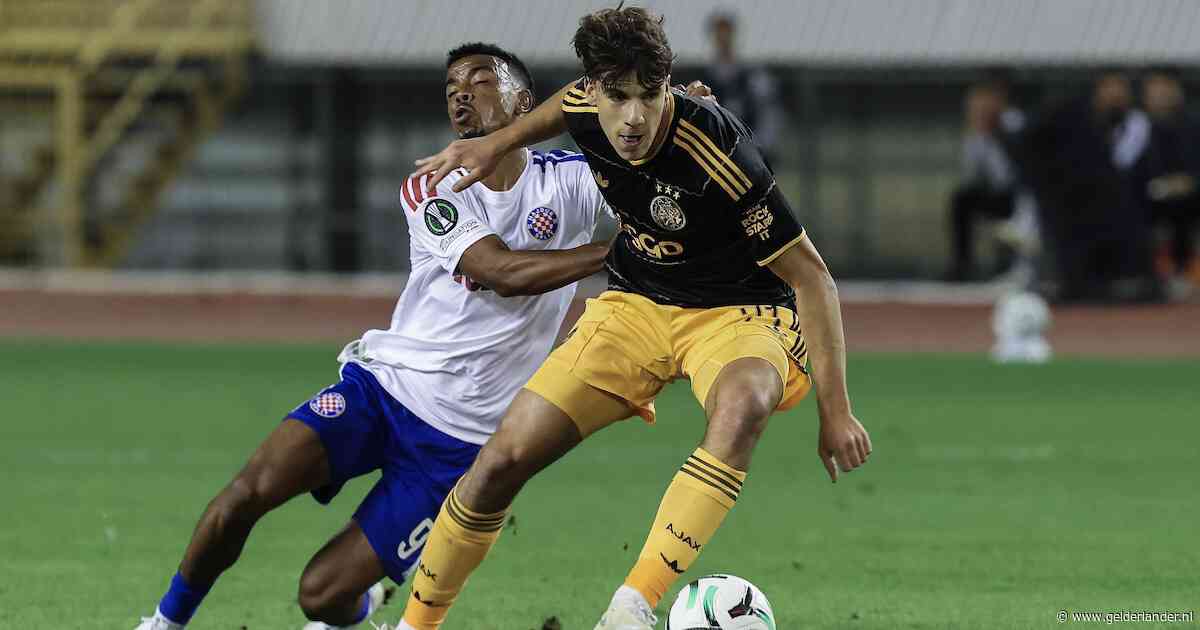 Pijnlijke avond in Kroatië: Ajax beleeft na fouten van basisdebutant valse start in Conference League