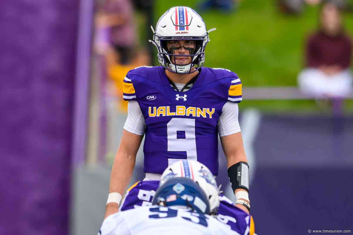 Beyond the run: UAlbany QB Aidan Semo proving he can beat teams with his arm, too