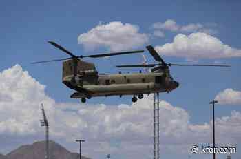 Hydraulic failure grounds Army Chinook  chopper on border patrol