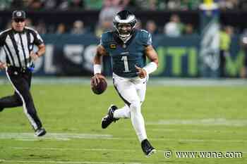 Philadelphia Eagles QB Jalen Hurts to miss game against Carolina Panthers with blood clot