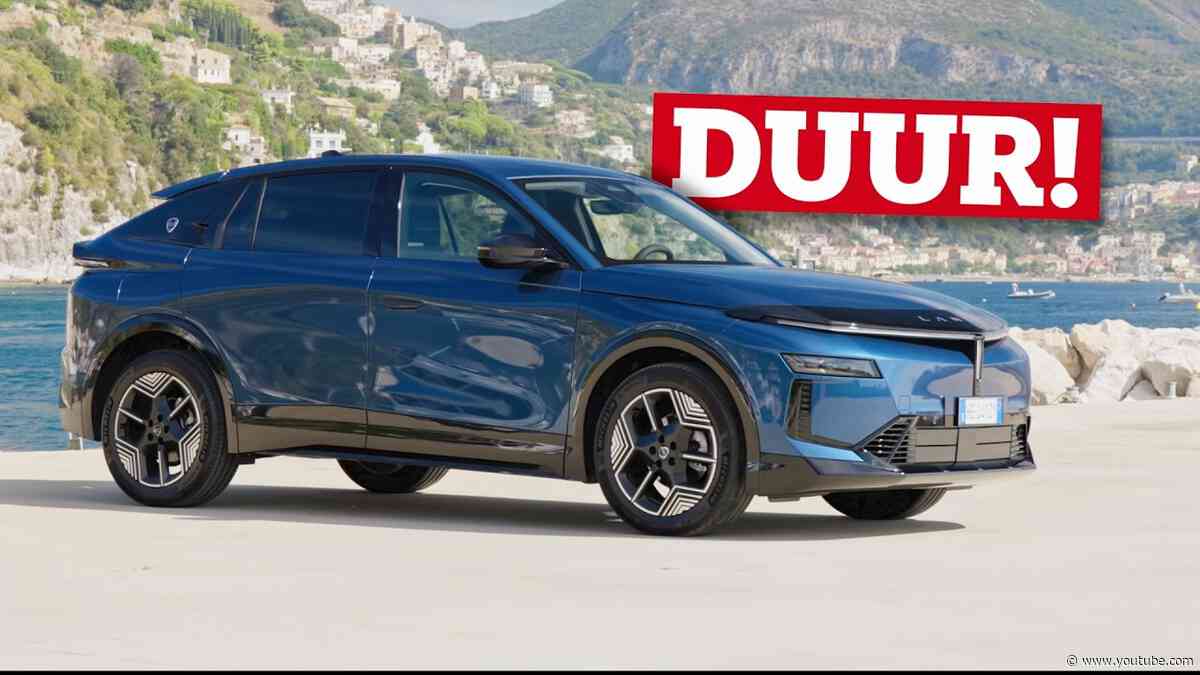 Elektrische Lancia Gamma maakt zijn premiumaspiraties niet waar