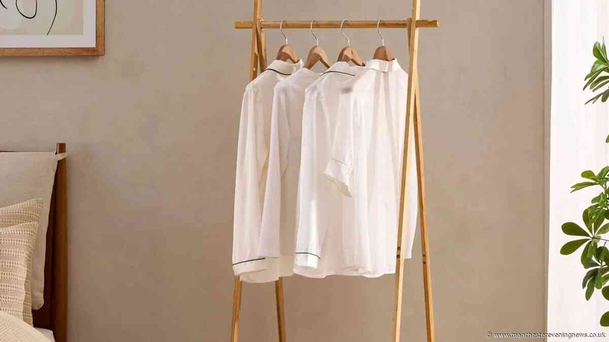 Dusk's 'elegant' alternative to a wardrobe for small rooms reduced to £33