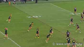 Bostock hat-trick spurs Kangaroos to victory