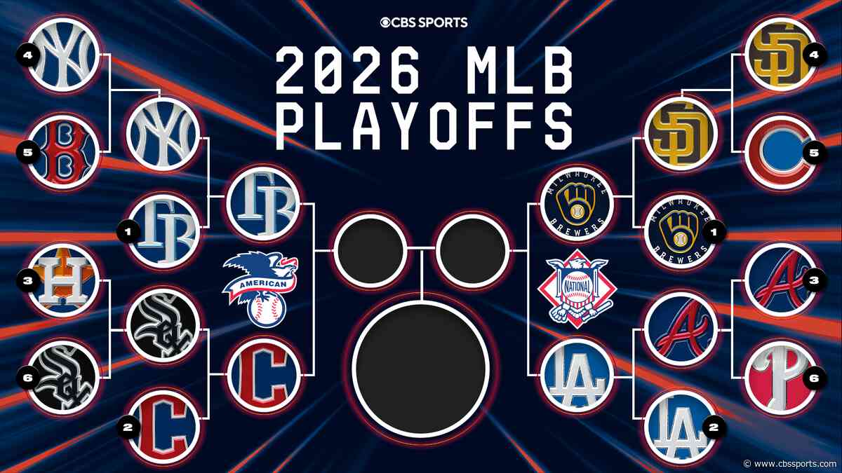2026 MLB playoff bracket, schedule, scores: Brewers one win from World Series, Dodgers on brink of elimination