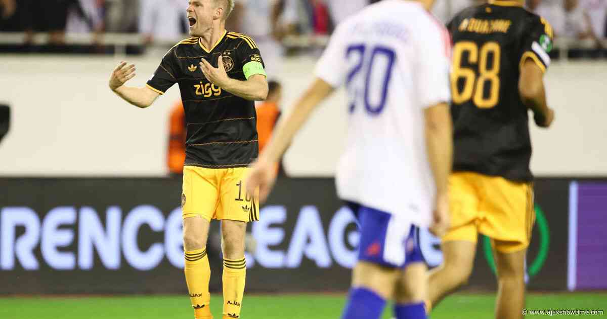 Klaassen kritisch na nederlaag tegen Hajduk: 'Dat moeten we onszelf kwalijk nemen'
