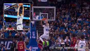 Recht in z’n gezicht: Franse basketballer doet wenkbrauwen fronsen met bizarre mislukte dunk tijdens NBA-wedstrijd