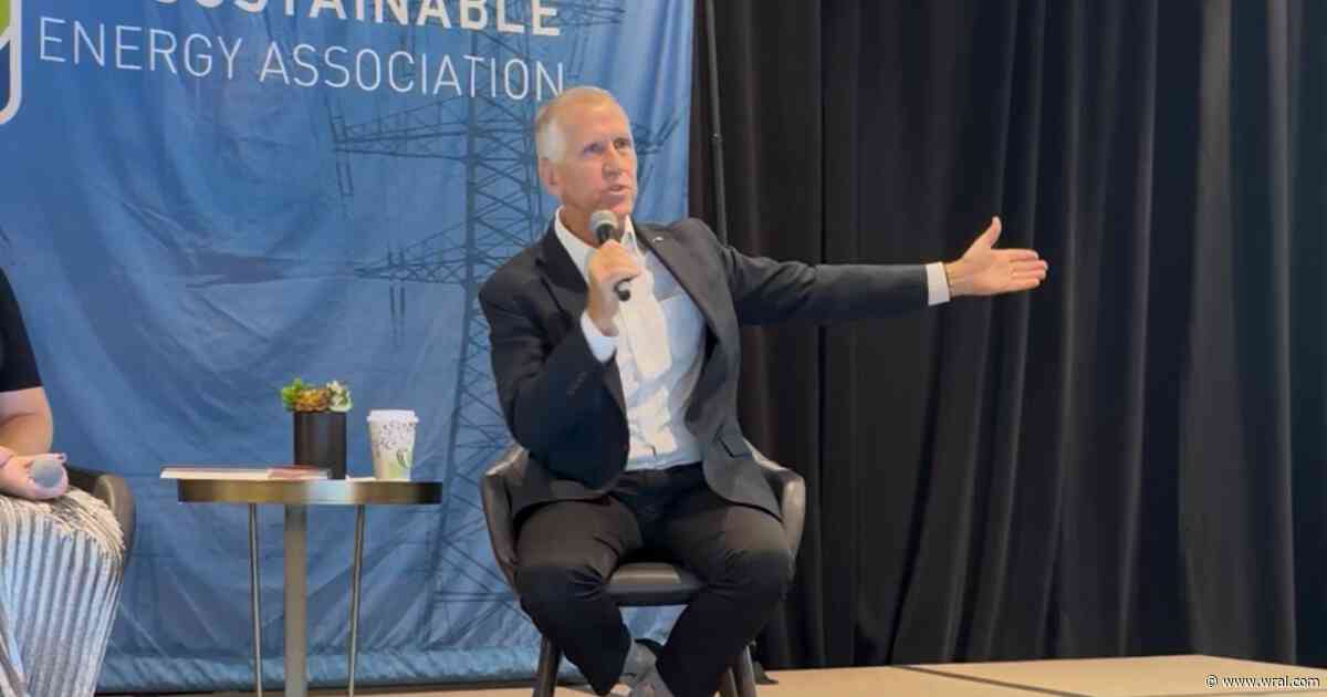 Tillis criticizes energy policy, warns GOP faces losses as NC debates data center costs
