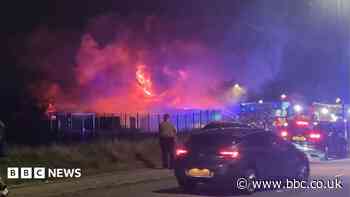 Investigation after fire at former social club