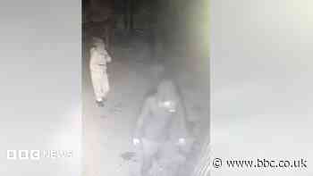 'Man and child' break into pub and flood cellar