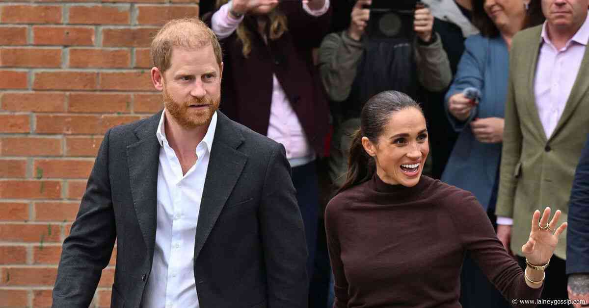Harry & Meghan made an appearance