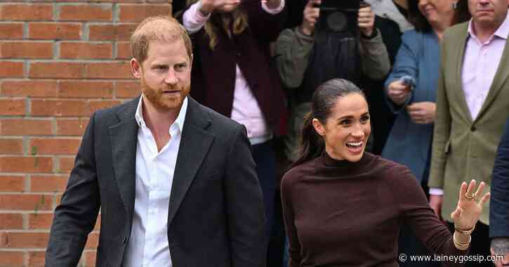 Harry & Meghan made an appearance
