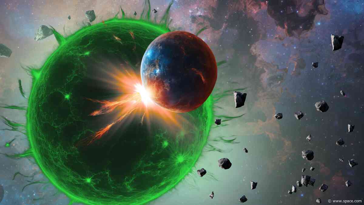 Astronomers discover the 1st ever green star, a cosmic zombie just in time for Halloween