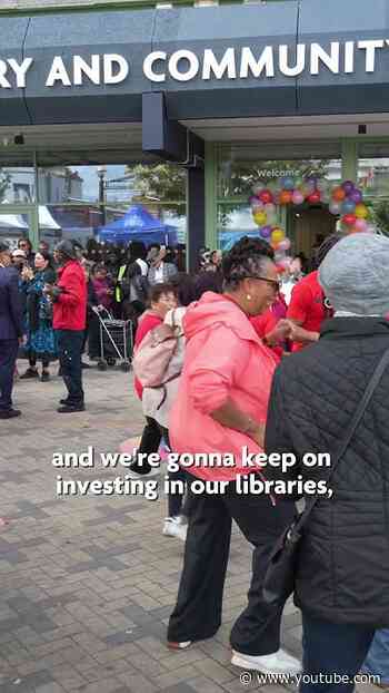 Our brand-new Green Street Library!