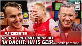 AZ-duo licht matchwinner Meerdink uit: 'Dat is typisch hem'