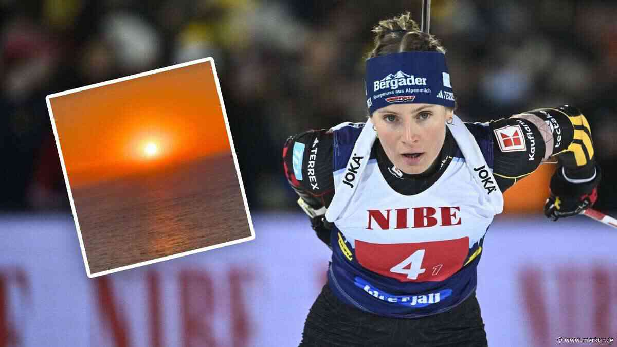 „Ein Traum“: Deutscher Biathlon-Star enthüllt ihr Wunschziel
