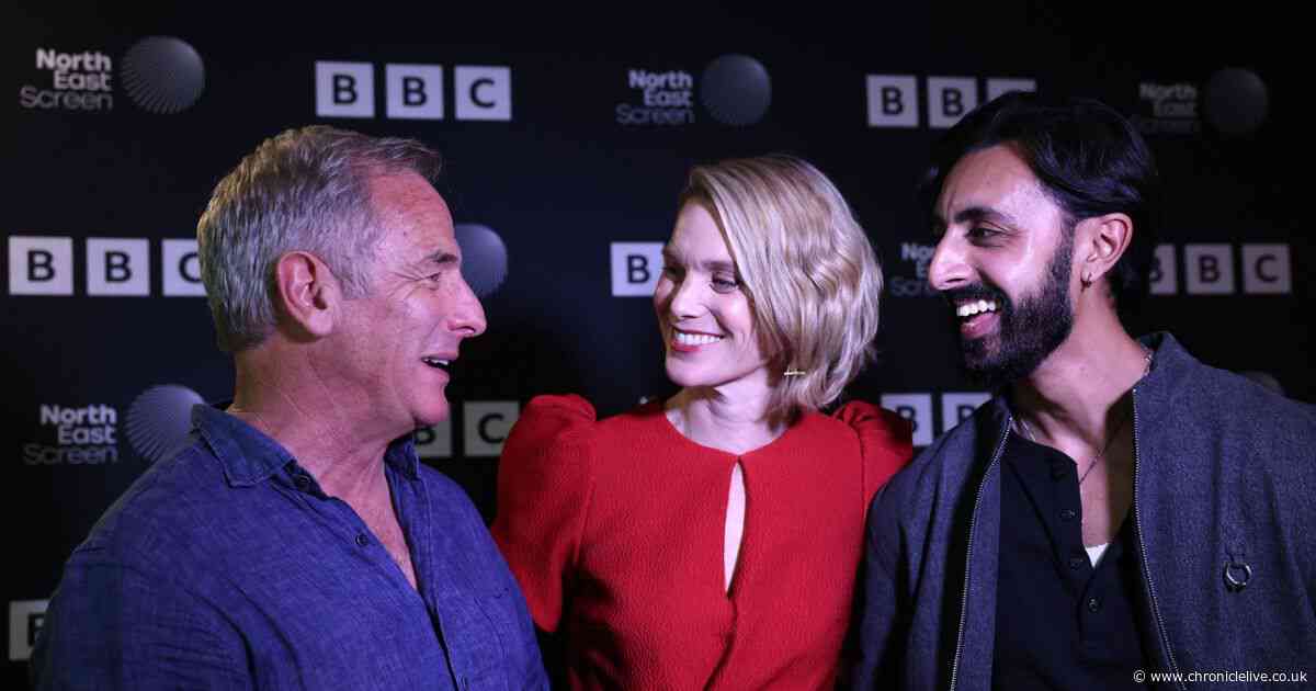 Robson Green leads stars as new BBC drama Northumbria Mysteries premieres in Newcastle