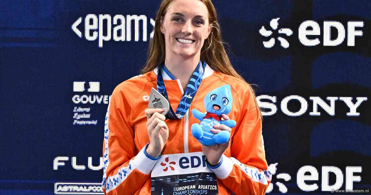Zwemster Marrit Steenbergen in bloedvorm: derde Europees record in een week
