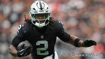 Raiders' Jeanty 'ready to go' after injury struggles