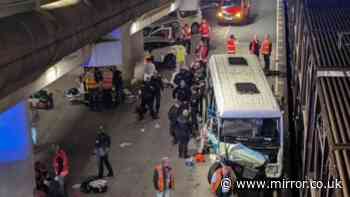 Channel Tunnel crash live: Bus hits train at Eurotunnel in France with 19 casualties