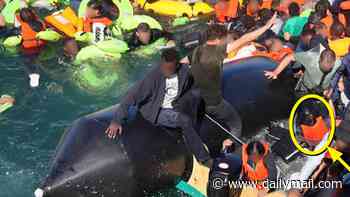 Migrant, 36, drowned as she was crushed inside small boat while Border Force staff tried to rescue dozens from a sinking dinghy