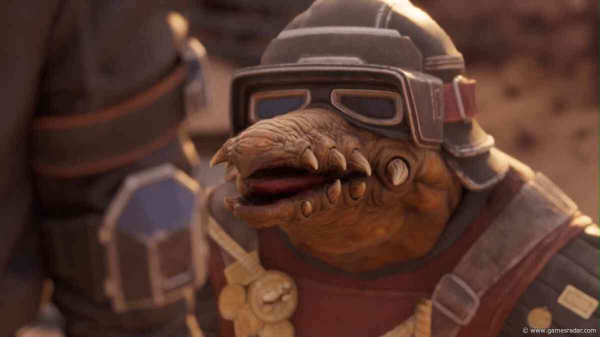 Biddy Blas actor is playing Star Wars Galactic Racer and he knows how "annoying" his character is