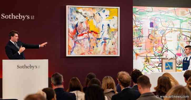 Sotheby’s London Contemporary Art Sale Tallies $61.1 M., Led by a $12.9 M. De Kooning