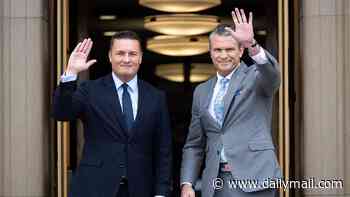 Don't abandon Ukraine, Wes Streeting tells Hegseth on his first trip to the US