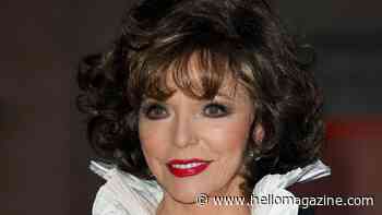 Joan Collins, 93, highlights her ageless beauty in red hot look for younger husband's birthday