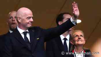 FA pile pressure on Gianni Infantino - with chair saying he 'is not fit to be FIFA president' if he refuses to answer questions over World Cup sell-off