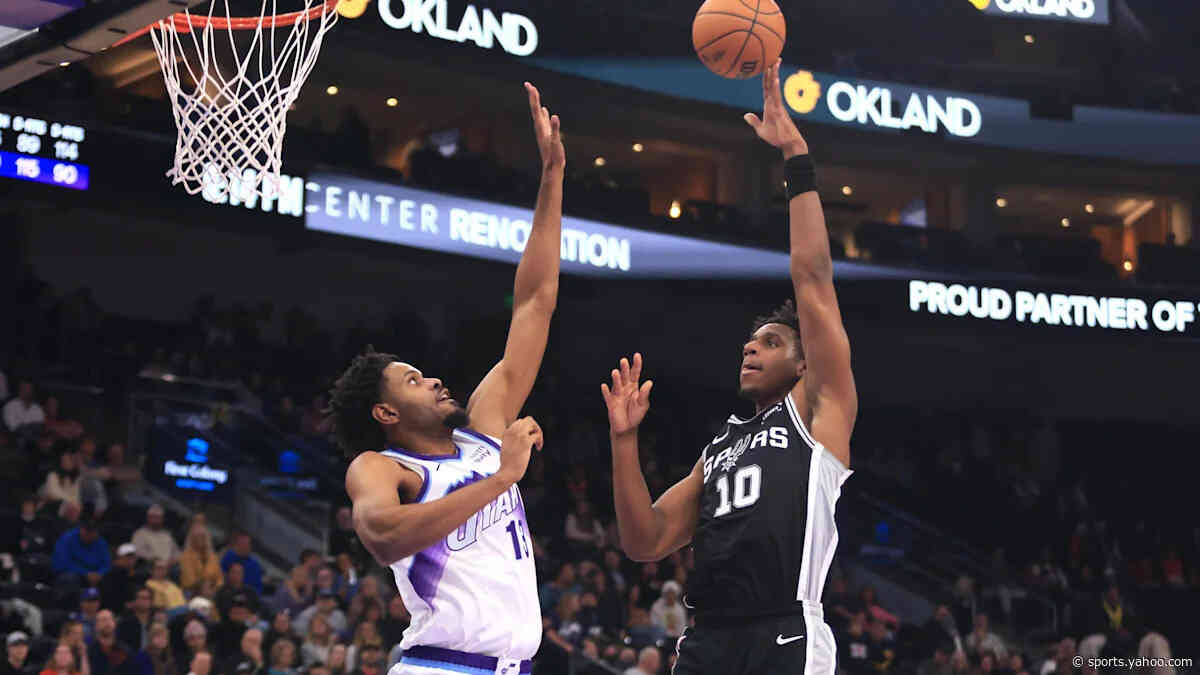 Tarris Reed gives the Spurs the backup plan they lacked last season
