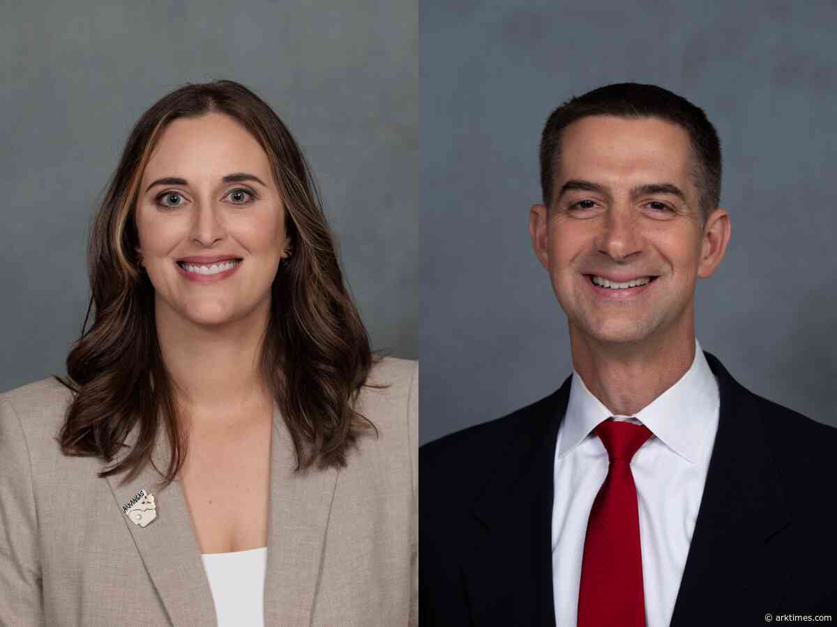 Cotton takes lead over Shoffner in new Senate poll