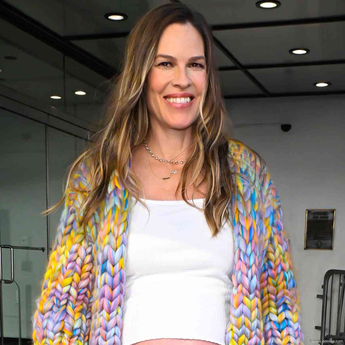 Hilary Swank Debuts Baby Bump in First Appearance Since Pregnancy News