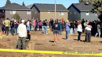 Terrified parents rush to crisis center after Oregon elementary school shooting as devastated officials address 'senseless tragedy'